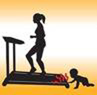 Child injured in treadmill accident
